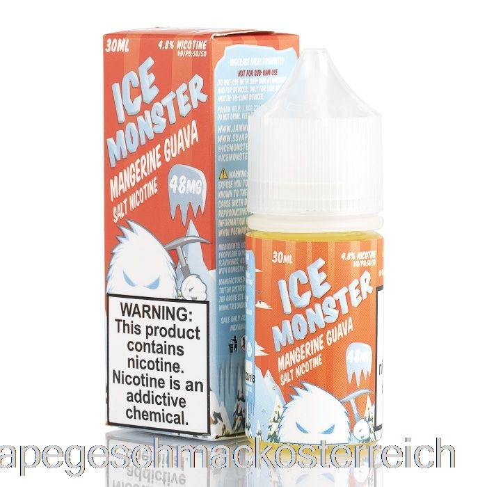 Ice Mangerine Guave – Ice Monster Salts – 30 Ml 24 Mg Vape-Geschmack